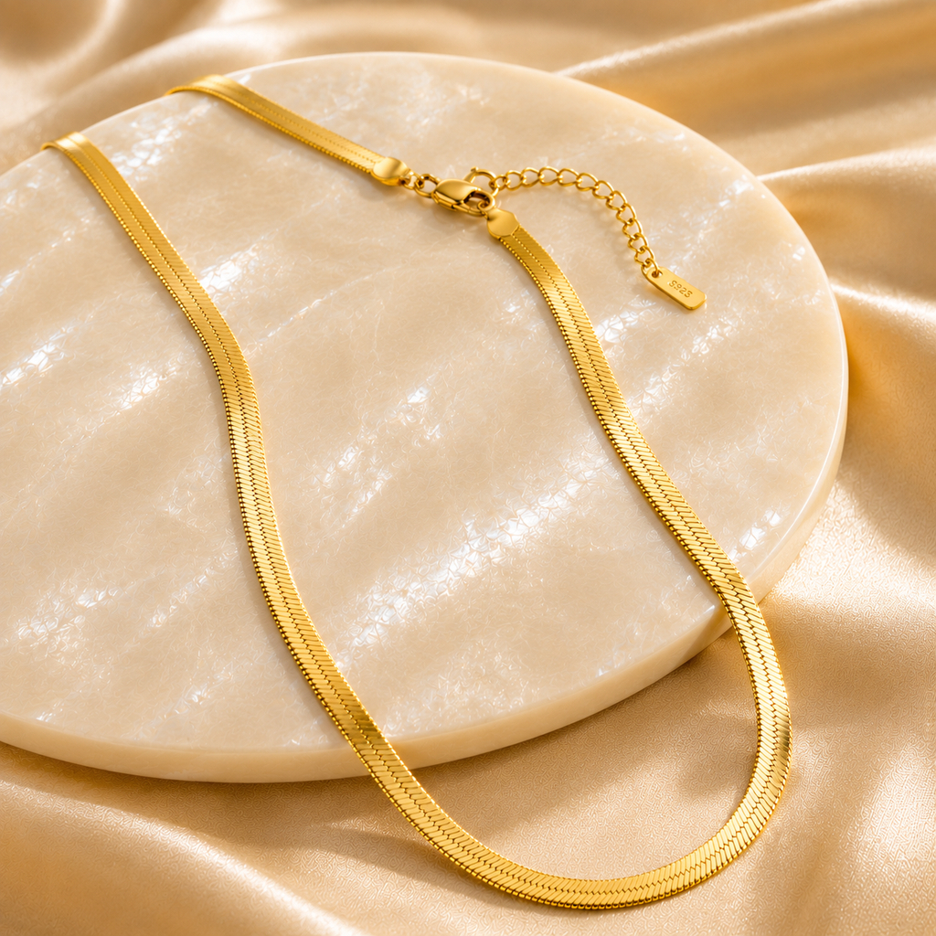 The Herringbone Necklace