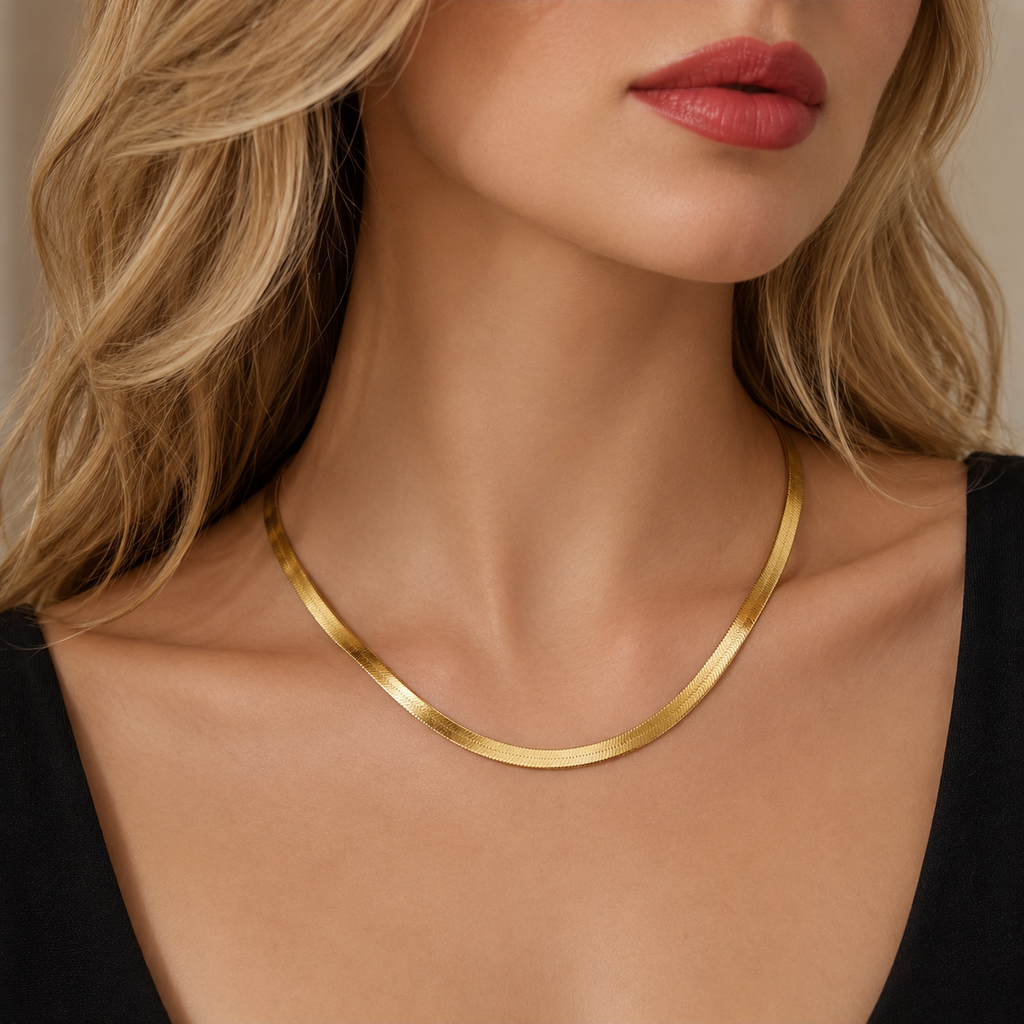 The Herringbone Necklace