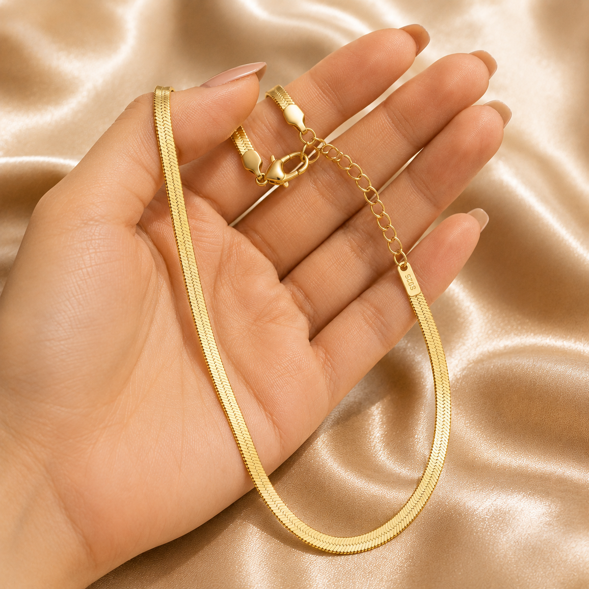 The Herringbone Necklace