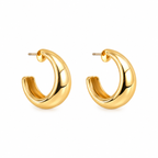 Thick Hoop Earrings