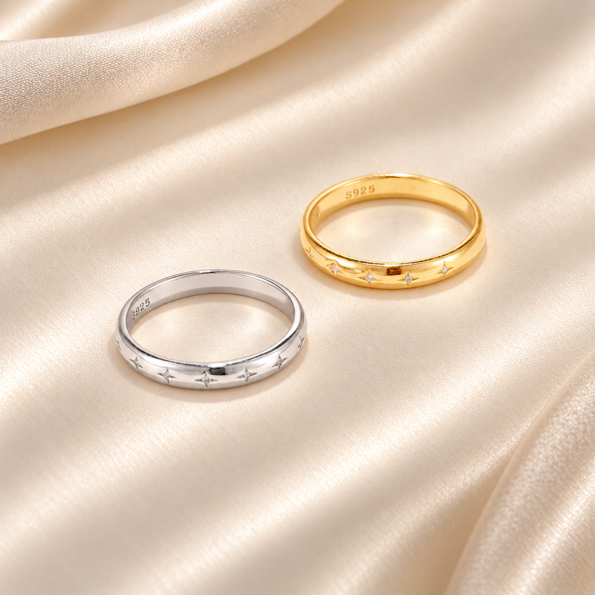 18K Gold Vermeil Stargazing Ring