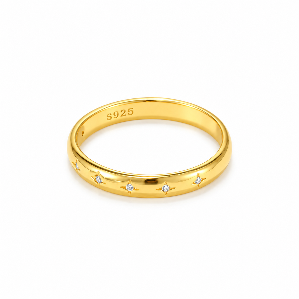 18K Gold Vermeil Stargazing Ring